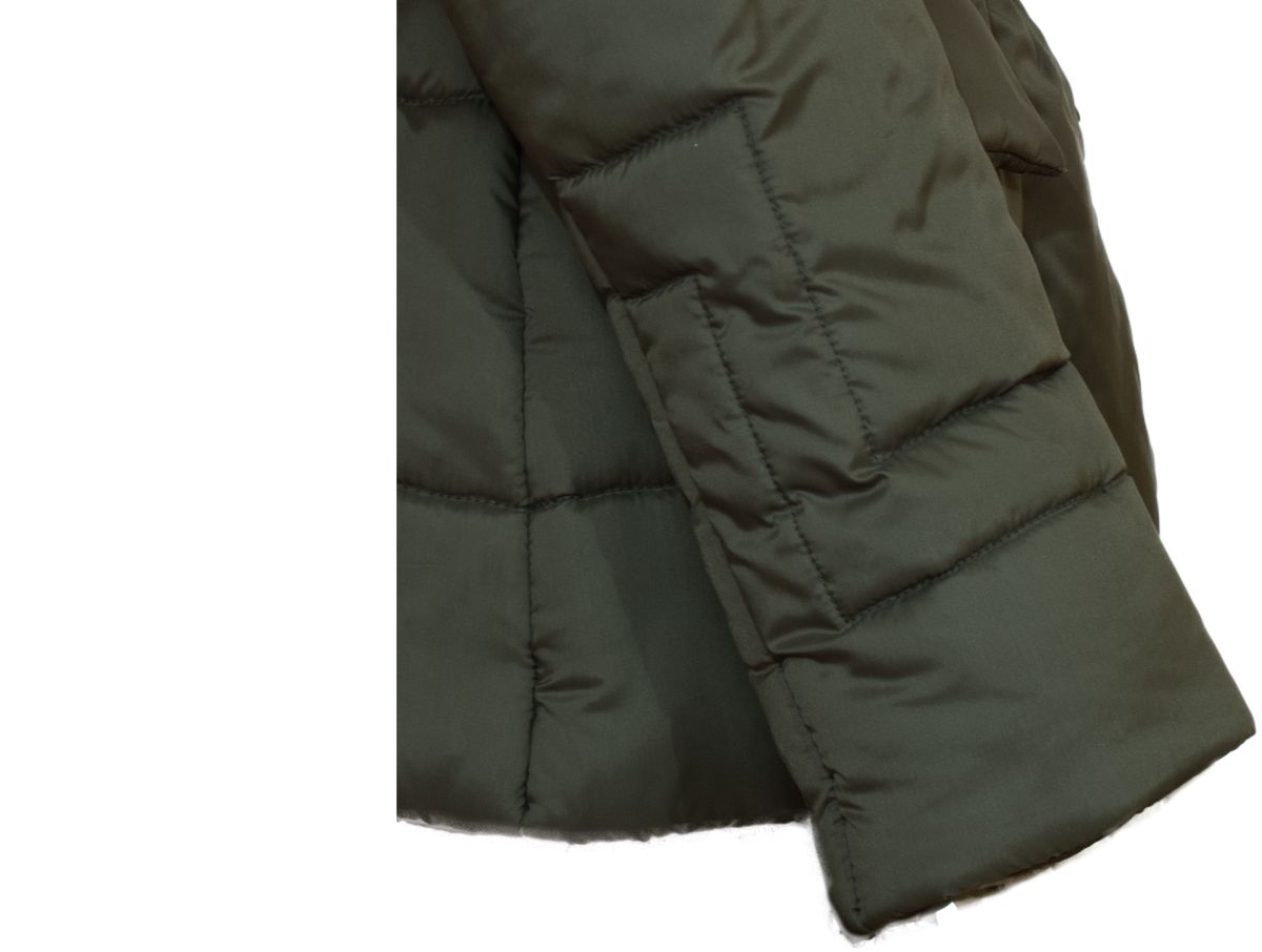 Closeup photo of a Melrose jacket sleeve