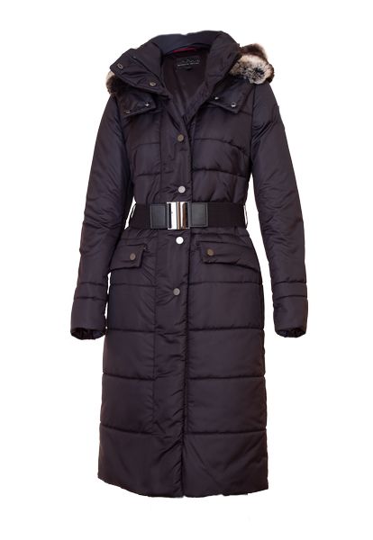 Front view of Royal alpaca winter coat