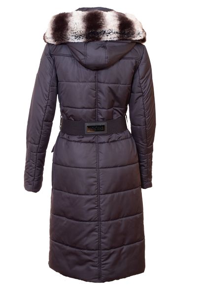 Back view of Royal alpaca winter coat