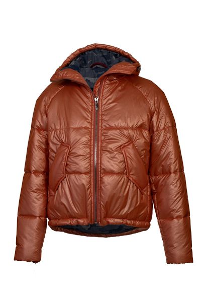 Front view of Solstice Alpaca insulated puffer jacket
