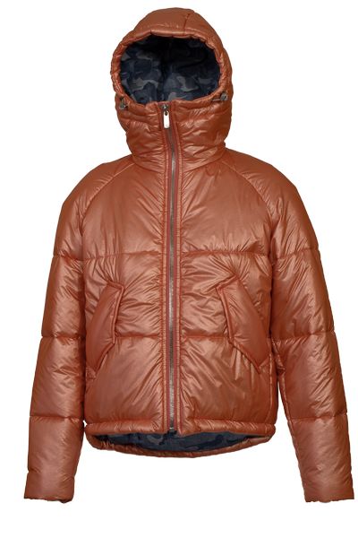 Front view of Solstice Alpaca insulated puffer jacket