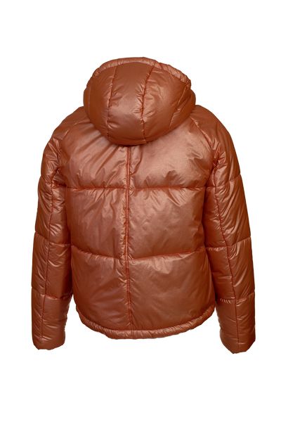 Front view of Solstice Alpaca insulated puffer jacket